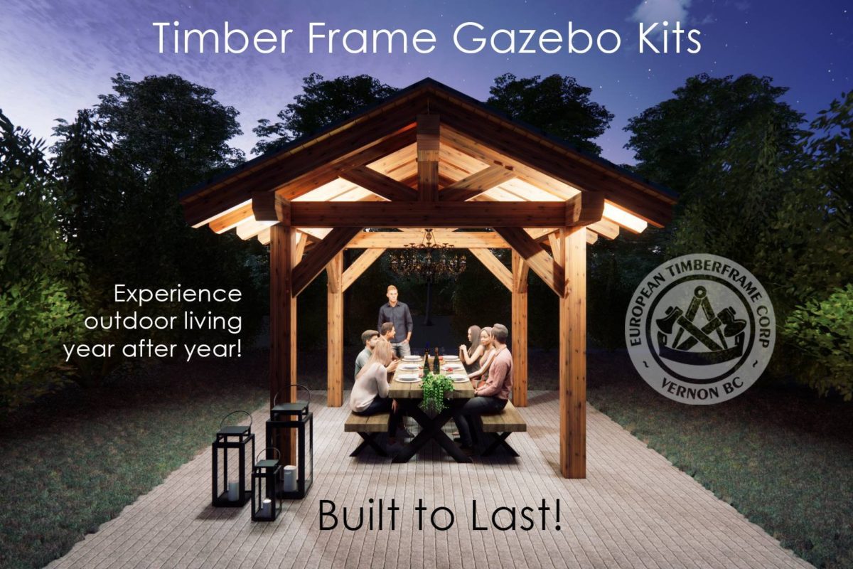 Timber Frame Gazebo Kits